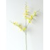أزهار الاوركيد الصفراء الأصطناعية ذت التصميم النابض بالحياة من أجل الديكورات داخل المنزل
