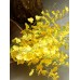 أزهار الاوركيد الصفراء الأصطناعية ذت التصميم النابض بالحياة من أجل الديكورات داخل المنزل