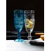 الإبداعية أنيقة الورد الإغاثة شامبانيا زجاج
