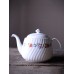 وعاء شاي خزف بتصميم بريطاني عالي الجودة