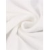 البلوزة النسائية الناعمة الصيفية الفضفاضة ذات اللون الأبيض بالأضافة الى بنطال قصير ذو لون رمادي