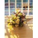 أزهار إصطناعية عرض زخرفي للمنزل أزهار الأقحوان مشعّة تبدو طازجة وطبيعية