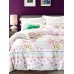  أغطية سرير قطنية بتصميم بسيط بزهور