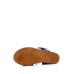 Black Vintage Unique Platform Slingback Wedge Sandals