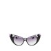 Cat Eye Filigree Colorful Crystal Handmade Sleek Women Sunglasses