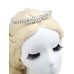 Fashion Imitation Pearl Ornament Glam Women's Crown Hair Hoop