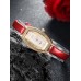 Fashion Roman Numeral Crystal Sleek Stunning Women Quartz Watch