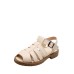 Gladiator Peep Toe Flat Versatile Sandals