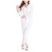 Long Sleeve Lace Warm Pajamas Set