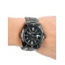 Men's Tungsten Steel Band Quartz Wrist Watch With Calendar