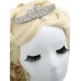 Royal Classic Design Rhinestone Inlay Women's Crown Hair Hoop