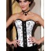 Sexy Charming Shaped Flower Off Shoulder Corset