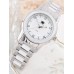 Silver Waterproof Ceramic Quartz Premium Watch For Women