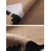 Simple Design Ritzy Rhombic Pattern Cape Warm All Match Thicken Women's Scarf