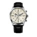 Sterling Three Real Dials Versatile Leather Strap Men's Watch