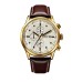 Sterling Three Real Dials Versatile Leather Strap Men's Watch