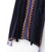 Western Style Embroidery Long Line Cape