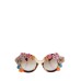 Fashion Filigree Resin Vivid Floral Upmarket Women's Sunglasses