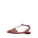 Pointed Toe Studs Slingback Cool Flat Sandals For Women