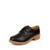 موجز بسيط المتأنق الدنتل Preppy ساده المرأة كعب