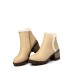 Round Toes Rough Heeled Zip Women’s Boots