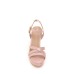 Sexy Cross Over Strap Cutout Buckle Up Solid Color High Heel Sandals