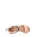 Simple Design Cross Over Fashion Flat Sandals