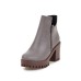 Stylish Casual Sterling Shoes Solid Sweet Thick Heel Women's Ankle Boots