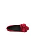 Suede Great Bow Low Cut Sweet Flats