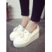 Tassel Thick Sole Slip On Women's Fashion Sneakers