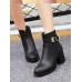 Trend All Match Shoes Cozy Durable Matt Women's Boots