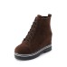 Women’s Short Boots Invisible Heel Round Head Women’s Short Boots