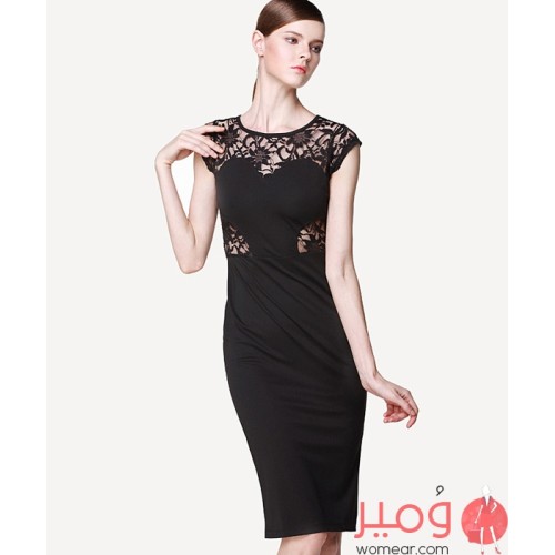 فستان حفلات من الدانتيل مثير 