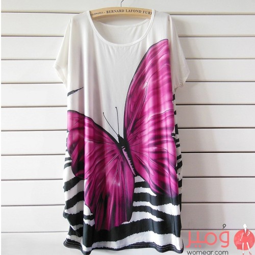 فستان كاجوال مقاس كبير