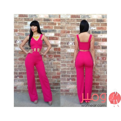 أفرول طويل  أنيق وجذاب  بلا أكمام 