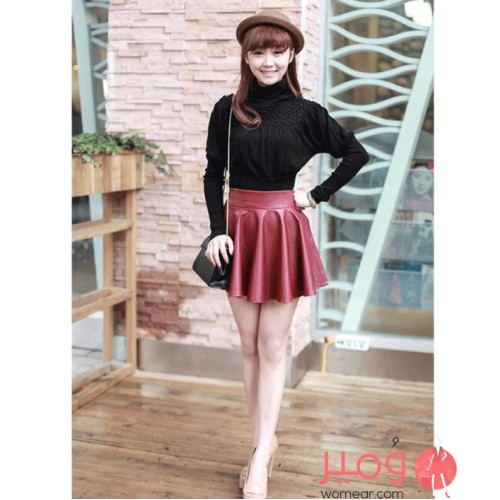 تنورة قصيرة تصميم جميل