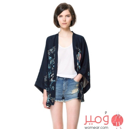 جاكيت   تصميم جميل أكمام طويلة