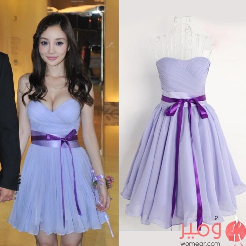 فستان تصميم رائع يمنحكى مظهر أكثر جمال 