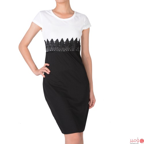 فستان صيفى قصير مثير أكمام قصيرة 