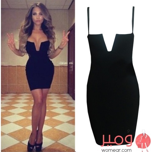 فستان  مثير يزيد من أناقة المرأة