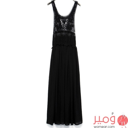 فستان جميل بدون أكمام