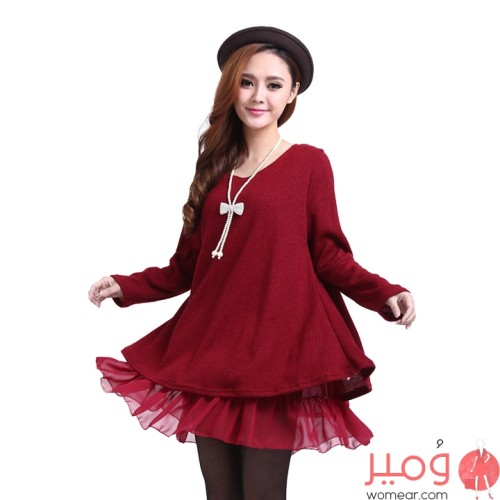  فستان أنيق  وفضفاض غاية في الجمال