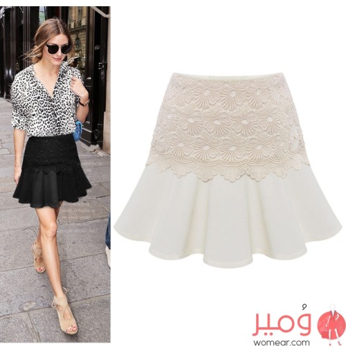 تنورة  صيفية  واسعة 