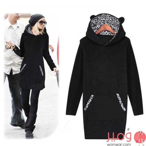 بلوزة أنيقة وجذابة أكمام طويلة 