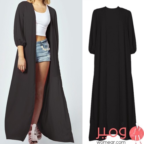 قميص كاجوال بثلاثة أرباع الكم ورقبة دائرية