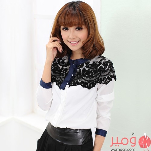 بلوزة قصيرة كاجوال نصف كم