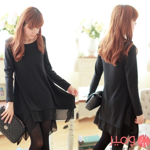 فستان مقاس كبير تصميم عصري