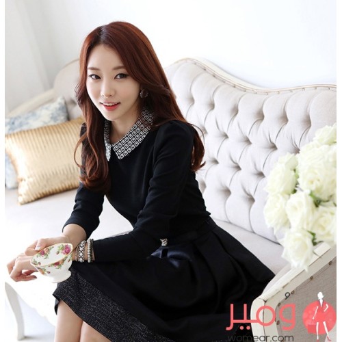 فستان صيفى  قصير ومثيرأكمام قصيرة  يأتي مع حزام رفيع قابل للتعديل  يمنحك مقاس مضبوط