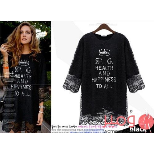 فستان صيفى قصير أنيق وجذاب أكمام قصيرة 