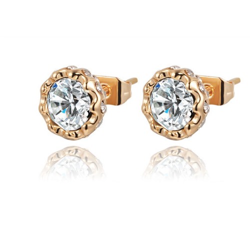 أقراط دبوسية كريستال 